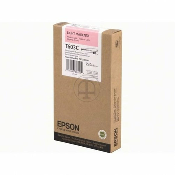 Original Ink Cartridge Epson C13T603C00 Red Magenta Light Magenta-0