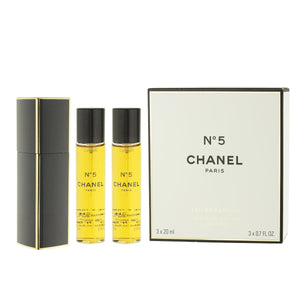 Women's Perfume Set Chanel Nº 5 EDP 3 Pieces-0