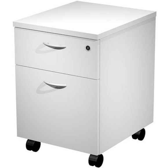 Chest of drawers Artexport Presto With wheels White Melamin 43 x 52 x 59,5 cm-0
