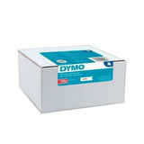 Laminated Tape for Labelling Machines Dymo White Black Self-adhesives 10 Pieces (12 Units)-1