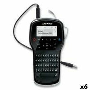 Electric Label Maker Dymo Labelmanager LM280 1,2 mm QWERTY Black (6 Units)-0