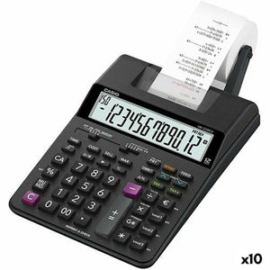 Printer calculator Casio HR-150RCE Black (10Units)-0