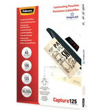 Laminating Pouches Fellowes 100 Pieces Transparent A3 (5 Units)-1