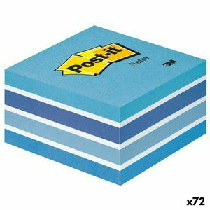 Sticky Notes Post-it Pastel Blue 76 x 76 mm (72 Units)-0