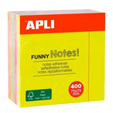 Sticky Notes Apli Funny Multicolour 75 x 75 mm (48 Units)-1