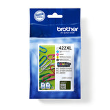 Original Ink Cartridge Brother LC422XL Black/Cyan/Magenta/Yellow (4 Units)-2