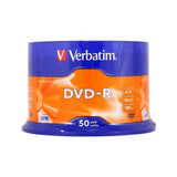 DVD-R Verbatim 4,7 GB 16x 50 Pieces (4 Units)-1