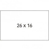 Roll of Labels Apli White 26 x 16 mm 6 Pieces (30 Units)-1
