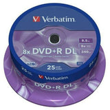 DVD+R Verbatim DL 8,5 GB 8x (8 Units)-1