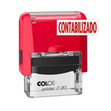 Stamp Colop PRINTER C20 CONTABILIZADO Red (50 Units)-1