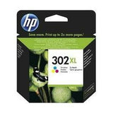 Original Ink Cartridge HP 302XL Tricolour (60 Units)-1