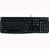 Keyboard Logitech K120 Black Spanish Qwerty (10 Units)-2