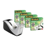 Sellotape Dispenser Scotch C60 Black Grey Cinta Adhesiva x 4 (12 Units)-1