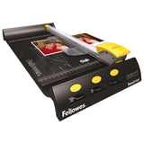 Rotary Trimmer Fellowes NEUTRON Black Silver A4 (4 Units)-2