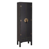 Cupboard ORIENTE 55 x 33 x 185 cm Black-0