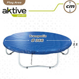 Protective Tarpaulin Aktive Elastic Bed Blue Ø 366 cm (6 Units)-1