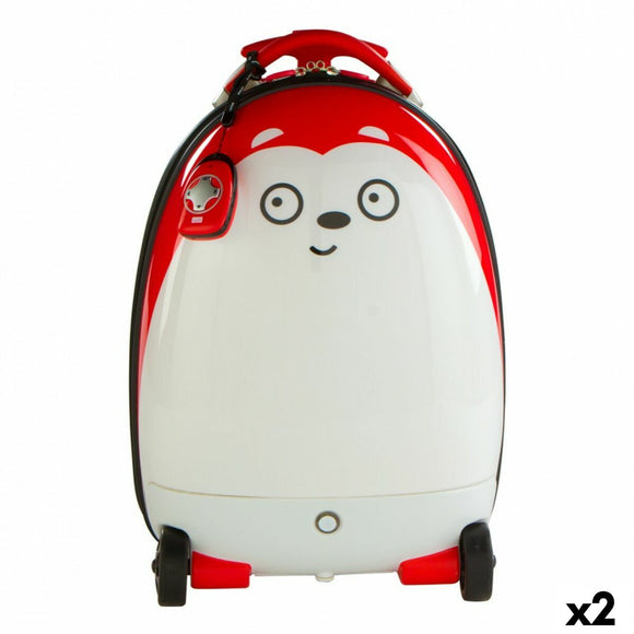 Trolley Backpack Rastar Children's Radio control Hedgehog 2,4 GHz 34,5 x 47 x 27 cm (2 Units)-0