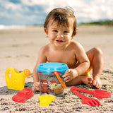 Beach toys set Cars polypropylene (12 Units)-5