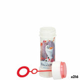Bubble blower Frozen 60 ml 3,8 x 11,5 x 3,8 cm (216 Units)-0