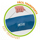 Sun-lounger Aktive Blue Foldable 180 x 18 x 60 cm (6 Units)-1