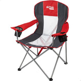 Foldable Camping Chair Aktive Dark grey Red 56 x 98 x 59 cm (4 Units)-4