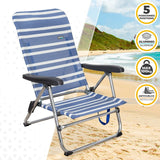 Folding Chair Aktive Mykonos Striped 47 x 85 x 50 cm (4 Units)-3