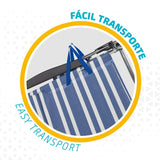 Folding Chair Aktive Mykonos Striped 47 x 85 x 50 cm (4 Units)-1