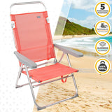 Folding Chair Aktive Flamingo Coral 48 x 99 x 57 cm (4 Units)-3