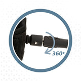 Leash Aktive Black 20 cm Spiral Stand Up Paddle Board-3