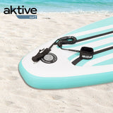 Leash Aktive Black 20 cm Spiral Stand Up Paddle Board-2