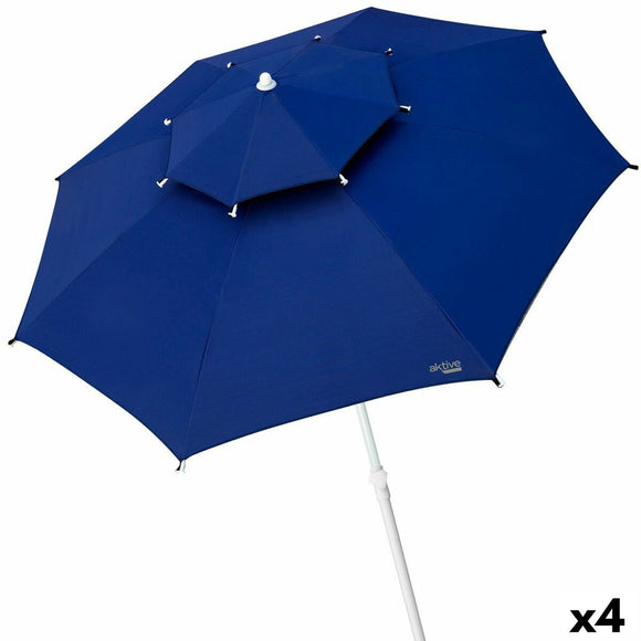 Umbrella Aktive Blue 280 x 260 x 280 cm 280 x 240 x 280 cm (4 Units)-0