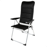 Beach Chair Aktive Deluxe Foldable Black 49 x 123 x 67 cm (2 Units)-6