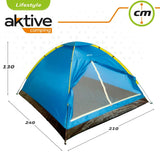 Tent Aktive 4 persons 210 x 130 x 240 cm (4 Units)-2