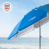 Sunshade Aktive Blue Polyester Aluminium 220 x 225 x 220 cm (6 Units)-4