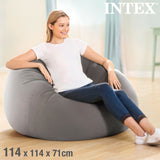 Inflatable Armchair Intex Grey 107 x 69 x 104 cm 114 x 71 x 114 cm (6 Units)-5