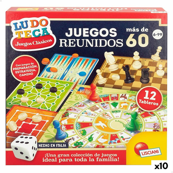 Board game Lisciani Giochi Juegos reunidos 26 x 1 x 26 cm ES (10 Units)-0