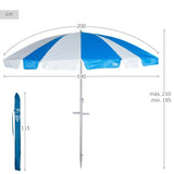 Umbrella Aktive 200 x 210 x 200 cm (6 Units)-3