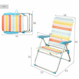 Beach Chair Aktive 48 x 95 x 65 cm (4 Units)-3