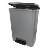 Waste bin Curver Dark grey Plastic 50 L (5 Units)-6