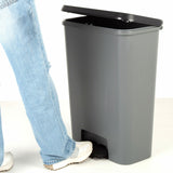 Waste bin Curver Dark grey Plastic 50 L (5 Units)-4