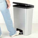 Waste bin Curver Grey Plastic 50 L (5 Units)-4
