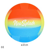 Volleyball Ball Aktive Neo Splash Multicolour Neoprene (24 Units)-3