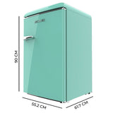 Mini Fridge Cecotec Bolero CoolMarket TT Origin 110 Green 110 L-2
