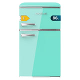 Combined Refrigerator Cecotec Bolero CoolMarket 2D Origin 86 Green E 86 L Green-0