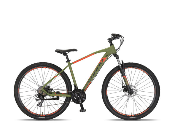 Camaro 27.5 Inch 45 cm Unisex 21SP Mechanical disc brake Army Green/Red-0