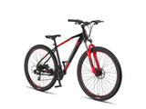 Camaro MTB 27.5 Inch 45 cm Unisex 21SP Mechanical disc brake Black/Red-1