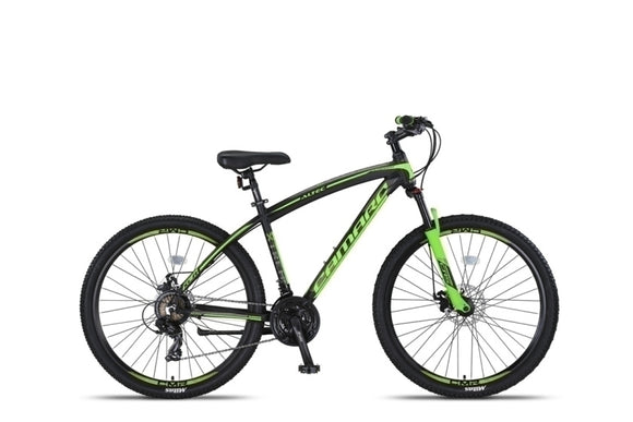 Camaro 27.5 Inch 45 cm Unisex 21SP Mechanical disc brake Black/Green-0