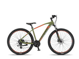 Camaro 27.5 Inch 45 cm Unisex 24SP Hydraulic Disc Brake Army Green/Red-0