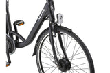 Cosmos X 28 Inch 52 cm Women 7SP Rim Brakes Matte black-4