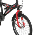 Hero 20 Inch Boys Rim Brakes Black/Red-4